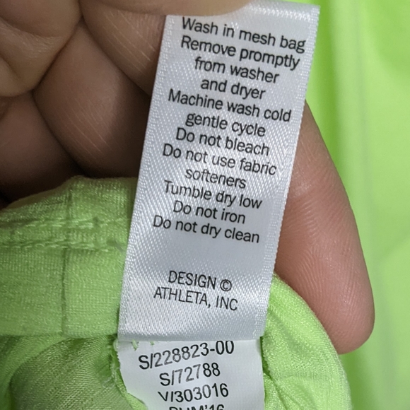 Athleta Chartreuse Tank Top - Picture 8 of 8